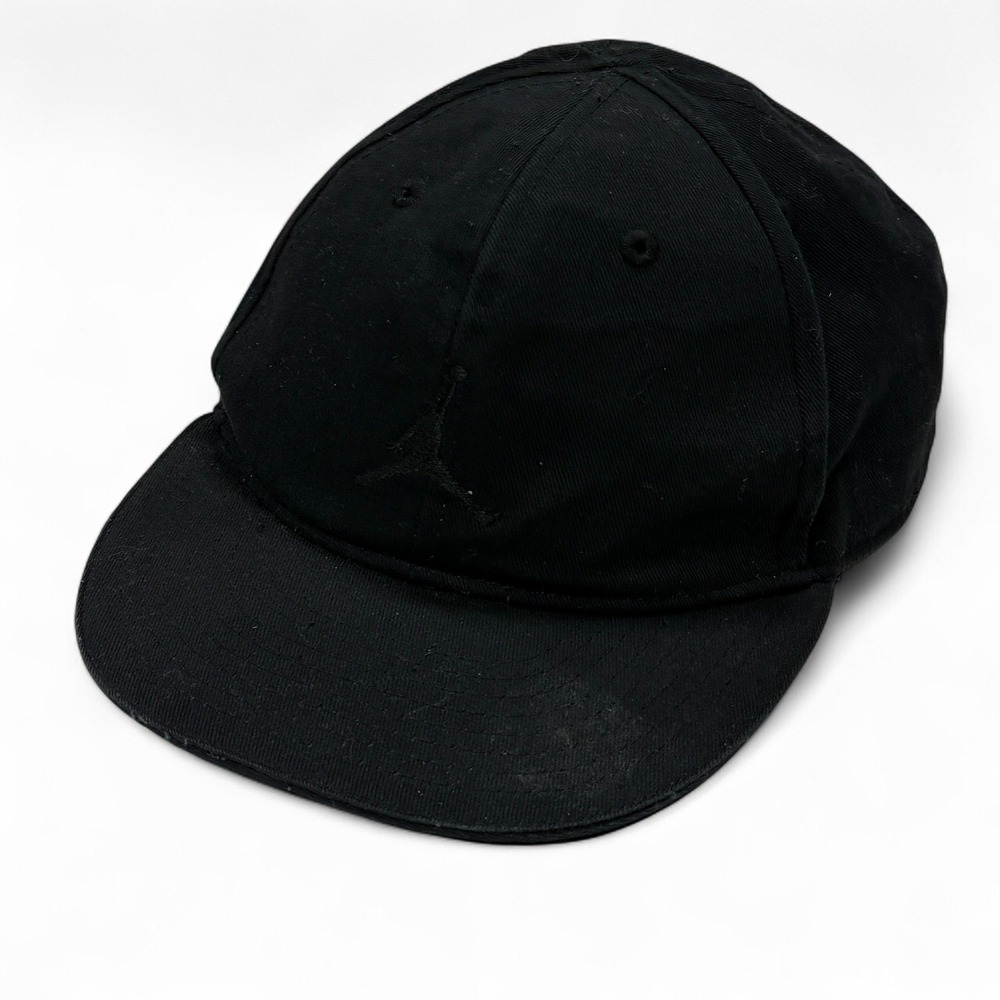 Jordan Jumpman Black Baseball Cap‎ Hat Toddler Kids Adjustable